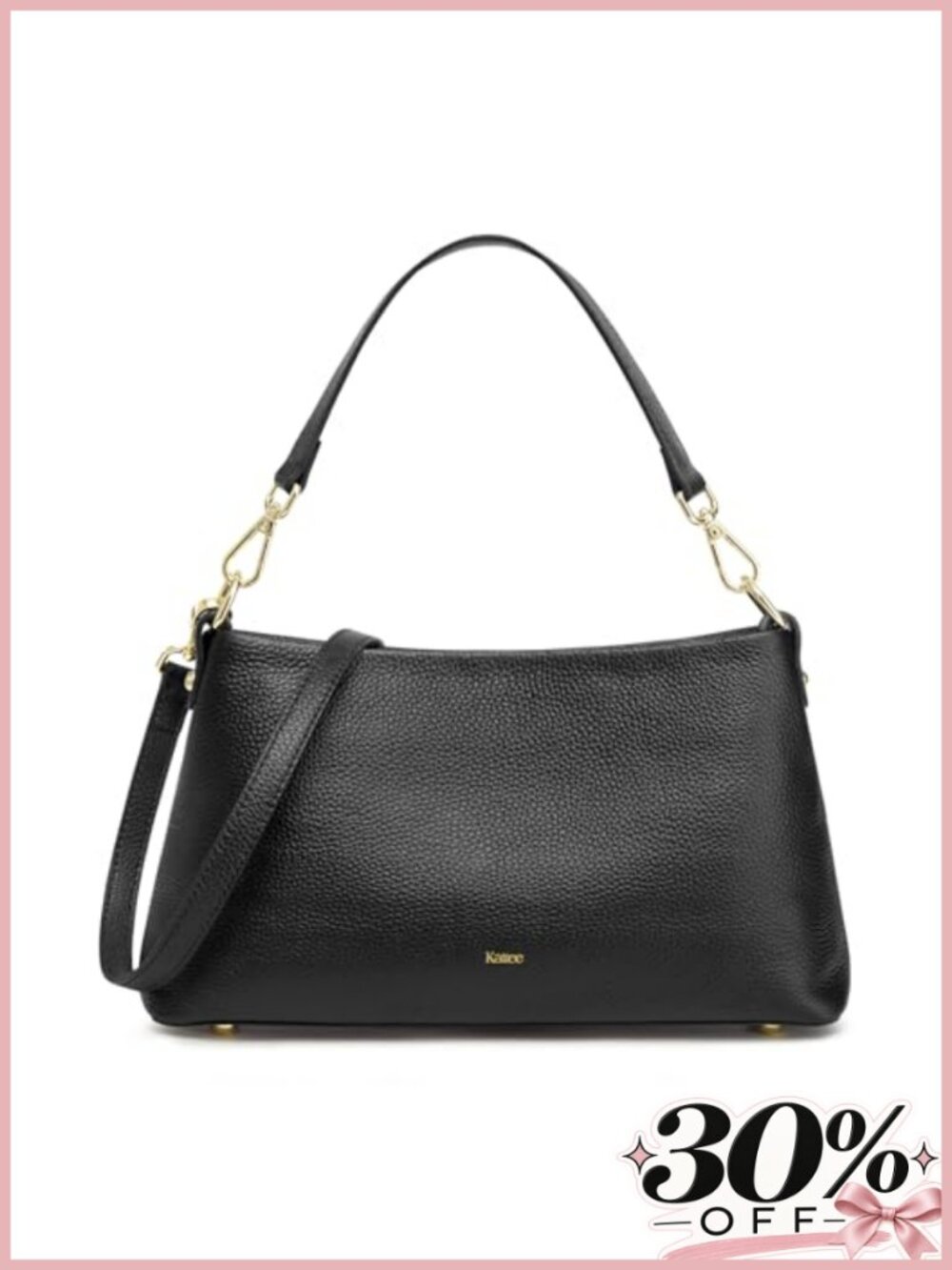 Genuine Leather Crossbody Bag Small Purse Hobo